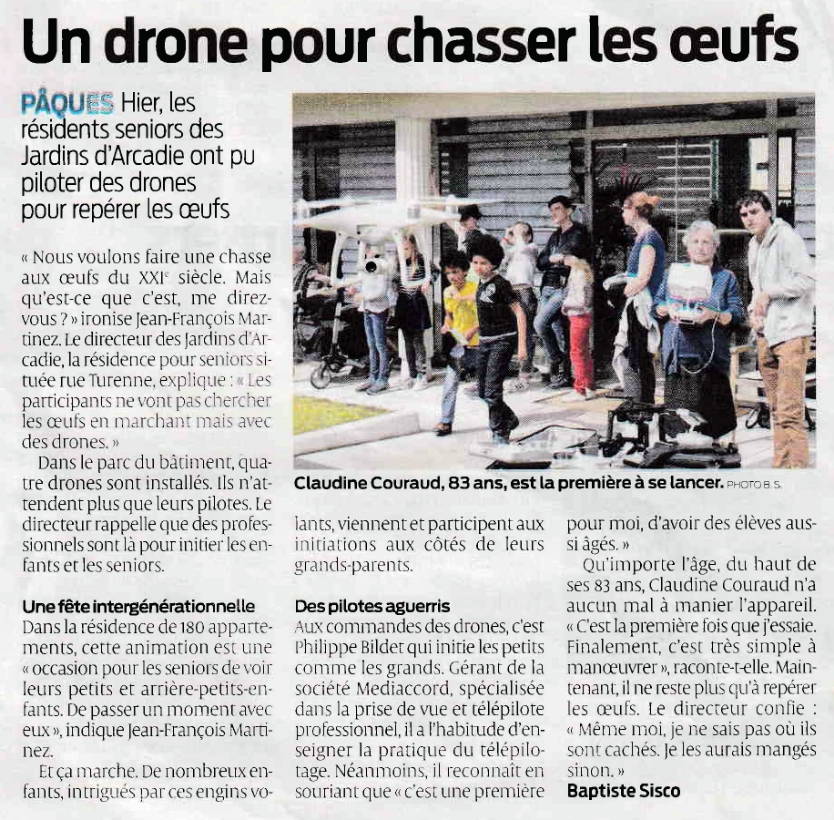 Mediacord Montage Video Bordeaux Article SUD OUEST 2